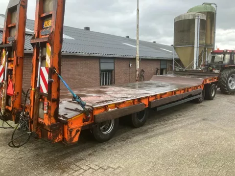 Nooteboom 4- assige 40 tons nooteboom dieplader oprijwagen aanhanger kar