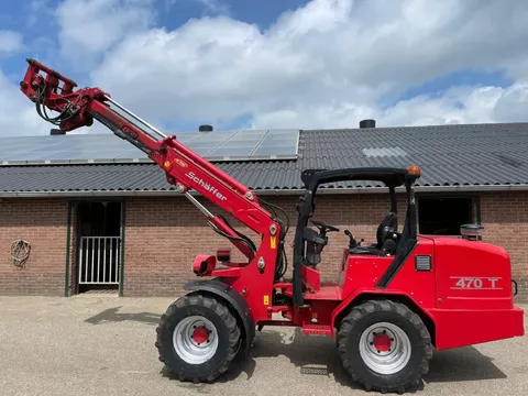 Sch&auml;ffer 470 T Shovel Loader met palletvorken