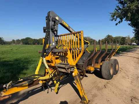 Zelfbouw ONBEKEND Hout uitrijwagen Bosbouw